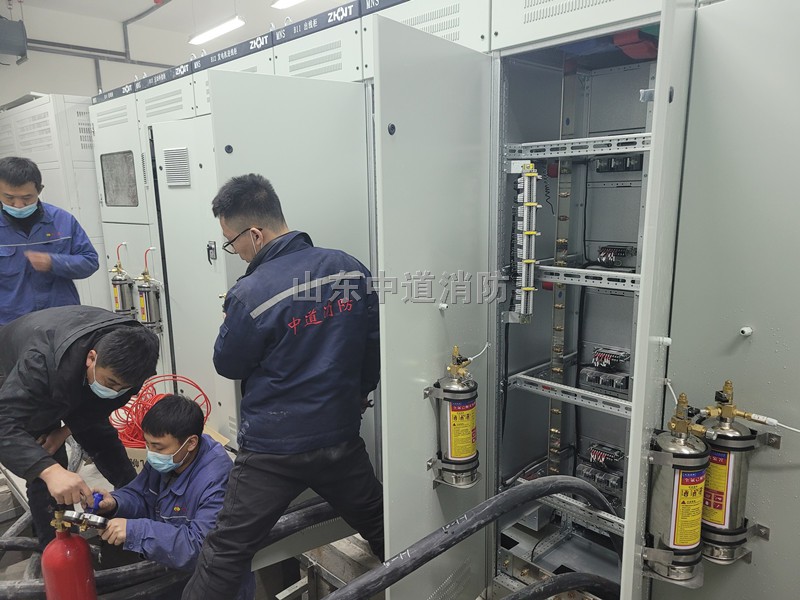 濟(jì)南某地配電房自動(dòng)滅火裝置