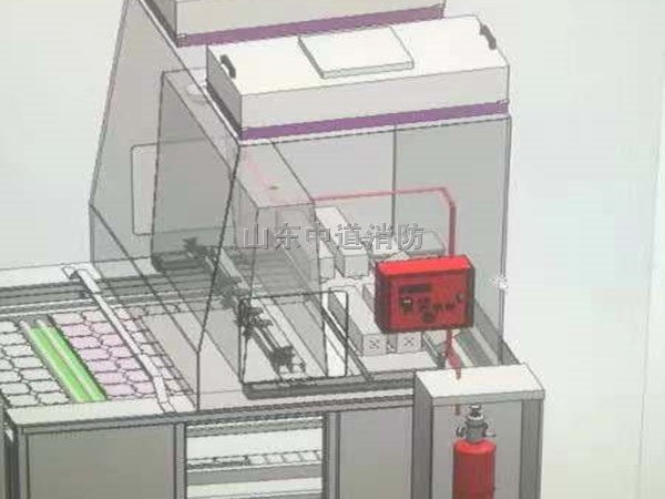 數控機床自動滅火裝置