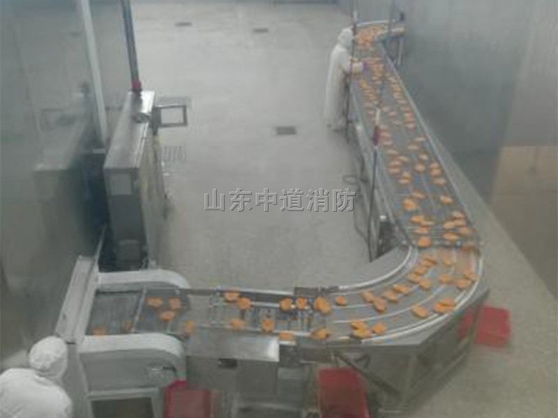 亞太中慧集團(tuán)油炸機(jī)流水線滅火系統(tǒng)